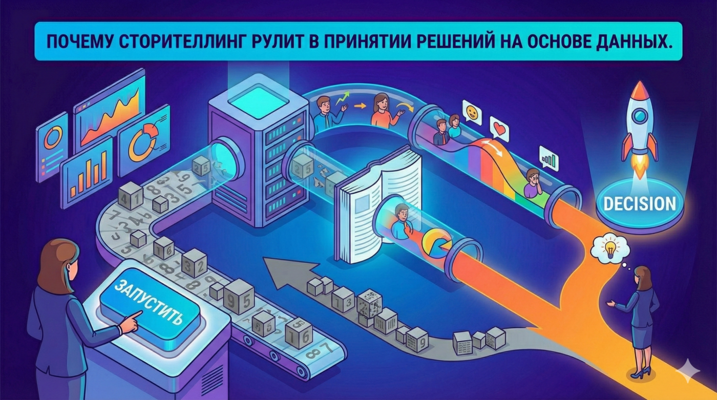 Почему сторителлинг рулит в принятии решений на основе данных