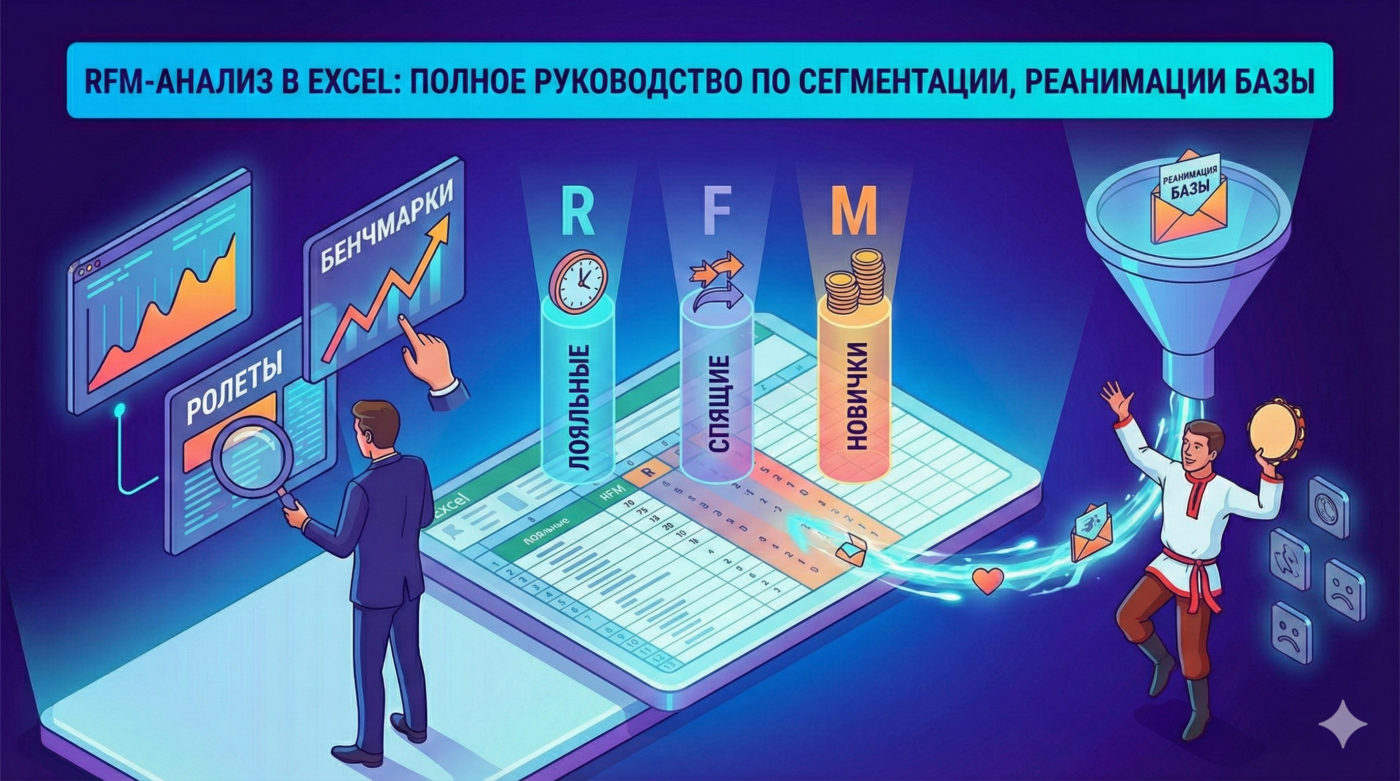 RFM-анализ для чайников: Полный гайд 2026